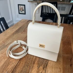Neely and Chloe White The Mini Lady Bag